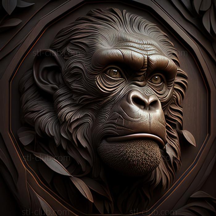 st Congo chimpanzee famous animal